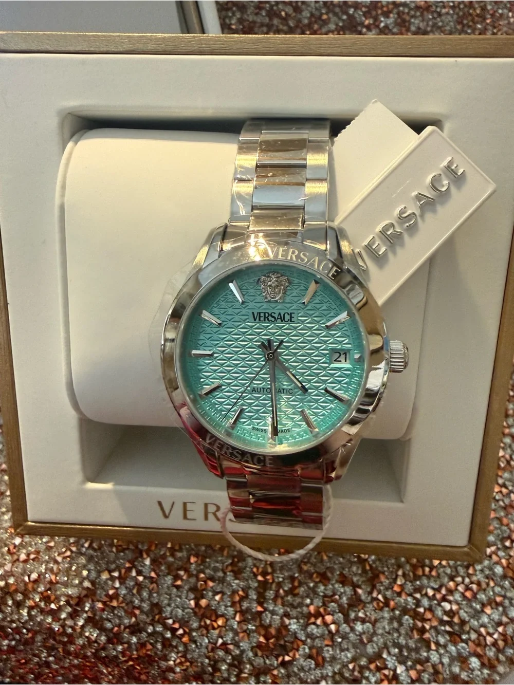 Versace men stainless